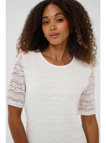 Cream Bluse in Weiß