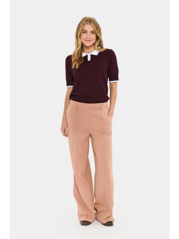 SAINT TROPEZ Hose in Hellbraun