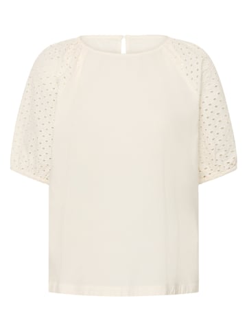 SAINT TROPEZ Bluse in Creme