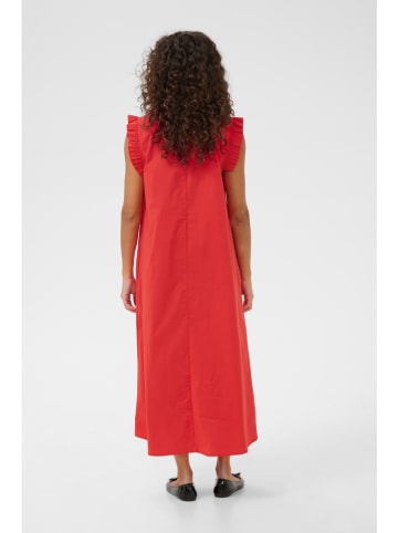 CULTURE Jurk rood