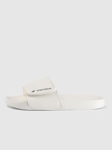 4F Pantoletten in Creme