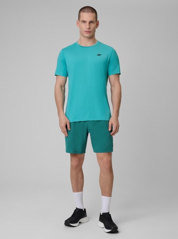 4F Trainingsshorts in Türkis