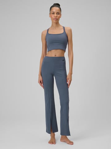 4F Legginsy w kolorze niebieskim do jogi