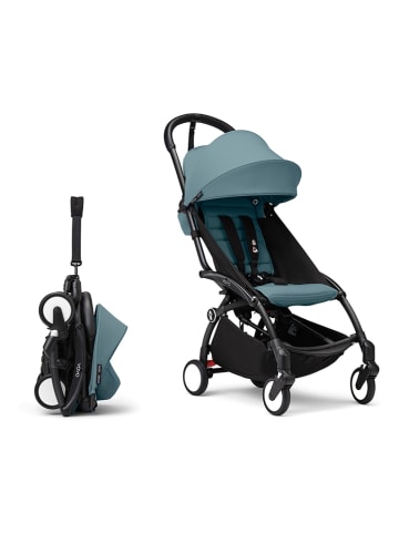 Stokke® Kinderwagen "YOYO³ + BABYZEN™ YOYO 6+ + YOYO® Bag" in Aqua – ab 6 Monaten
