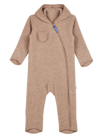 finkid Overall "Puku Wool" in Hellbraun