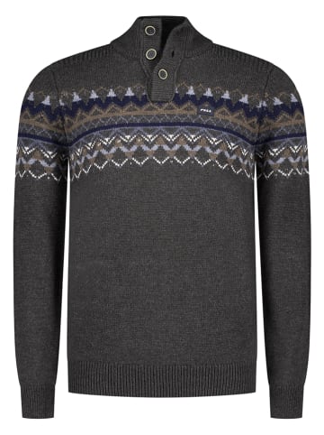 NEW ZEALAND AUCKLAND Sweter w kolorze antracytowym