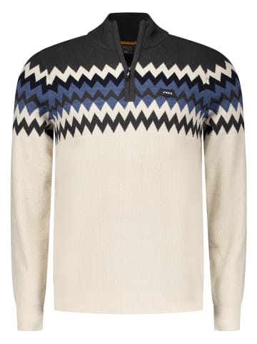 NEW ZEALAND AUCKLAND Sweter w kolorze beżowym