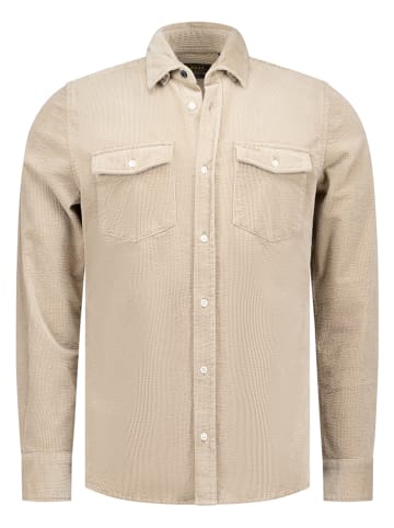 NEW ZEALAND AUCKLAND Corduroyblouse beige