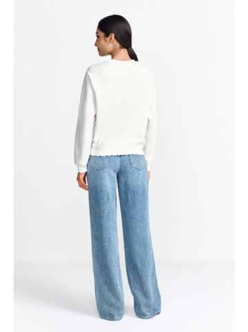 Rich & Royal Sweatshirt in Creme