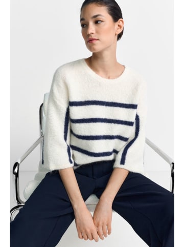 Rich & Royal Wollpullover in Weiß