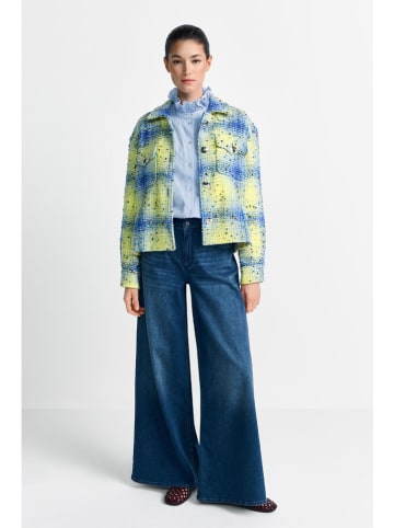 Rich & Royal Blazer in Blau/ Gelb