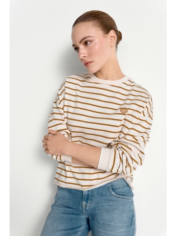 Rich & Royal Sweatshirt in Creme