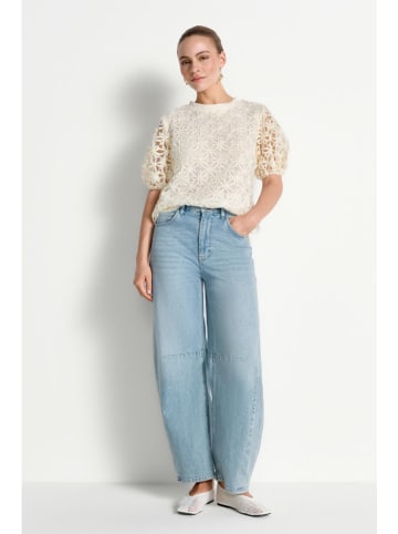Rich & Royal Bluse in Creme