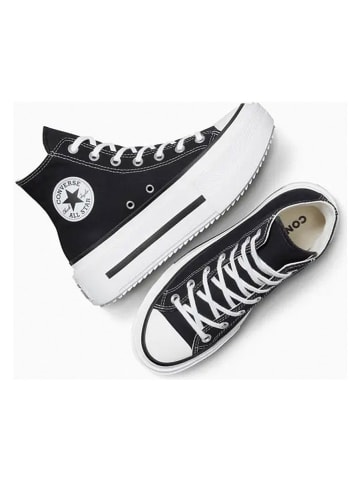 Converse Sneakersy "Chuck Taylor All Star Double Stack" w kolorze czarnym