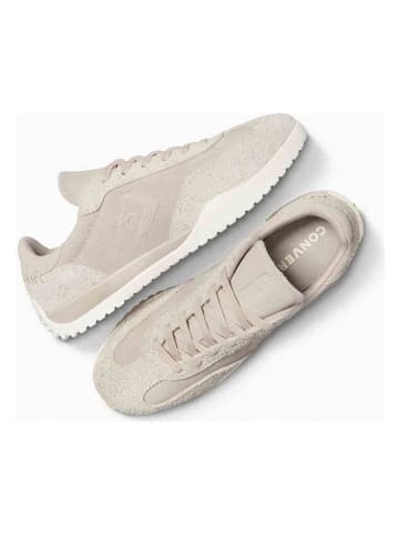 Converse Leder-Sneakers "Run Star" in Beige