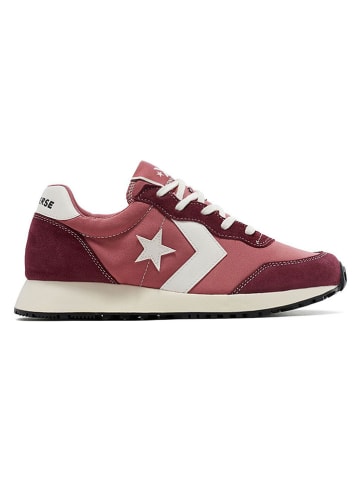 Converse Leder-Sneakers "Omega" in Bordeaux