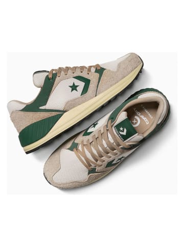 Converse Leder-Sneakers "Wave Trainer" in Grau/ Grün