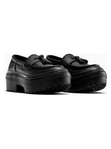 Converse Leder-Mokassins "Chuck Taylor All Star" in Schwarz