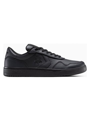 Converse Leder-Sneakers "SC25" in Schwarz