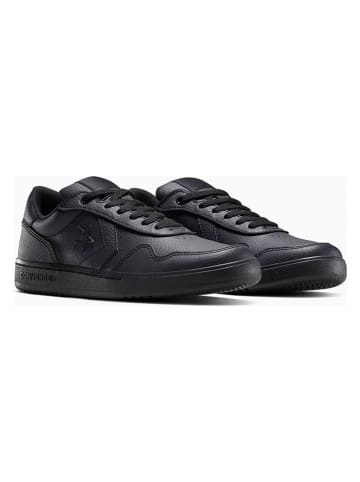Converse Skórzane sneakersy "SC25" w kolorze czarnym