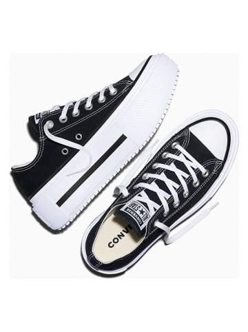 Converse Sneakersy "Chuck Taylor All Star Double Stack" w kolorze czarnym
