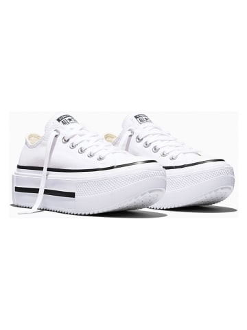 Converse Sneakersy "Chuck Taylor All Star Double Stack" w kolorze białym