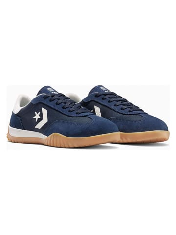 Converse Leder-Sneakers "Run Star" in Dunkelblau