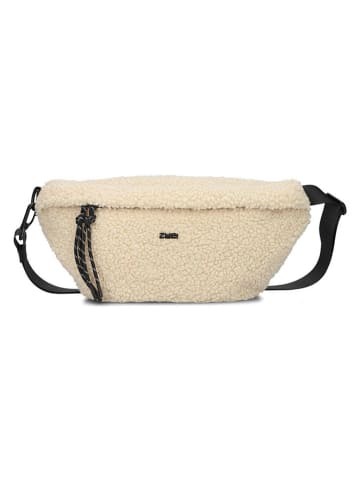 Zwei Saszetka w kolorze kremowym - 40 x 19 x 9 cm