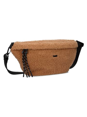 Zwei Brustbeutel in Hellbraun in Hellbraun - (B)40 x (H)19 x (T)9 cm