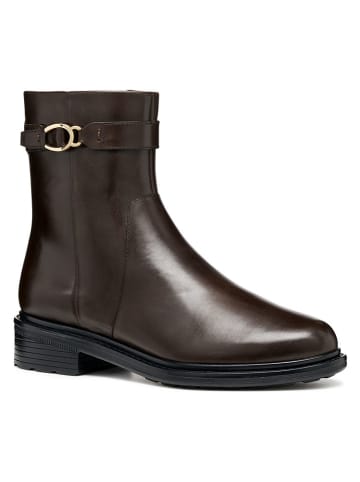 Geox Leren boots "Walk Pleasure" bruin