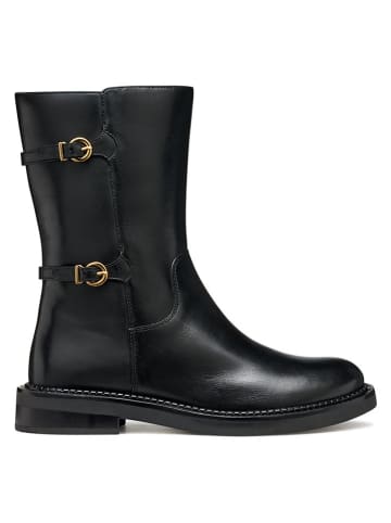 Geox Leren boots "Serilda" zwart
