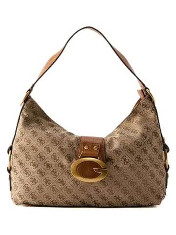 Guess Torebka w kolorze jasnobrązowo-beżowym - 36 x 26 x 11 cm