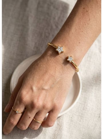 atelier MIU Vergulde armband met zirkonia