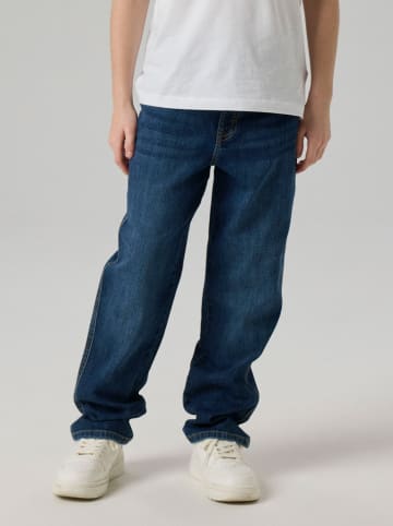 name it Dżinsy "Ryan" - Loose fit - w kolorze granatowym