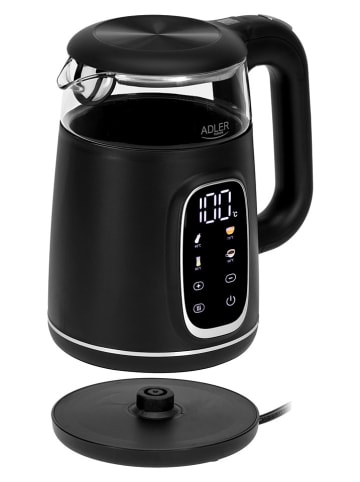 Adler Waterkoker zwart - 1,7 l