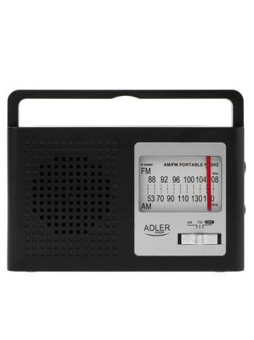Adler AM/FM-radio "AD 1909" zwart