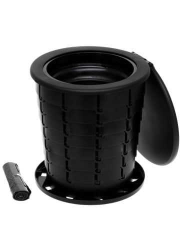 Adler Opvouwbaar reistoilet "CR 1041" zwart - 21 l
