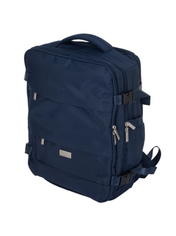 Adler Reis-/businessrugzak donkerblauw - (B)30 x (H)40 x (D)20 cm