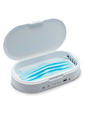 WD lifestyle Multifunktions-UV-Sterilisator-Box in Weiß - (L)22 cm