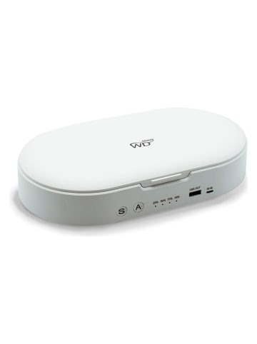 WD lifestyle Multifunctionele UV-sterilisatiebox wit - (L)22 cm