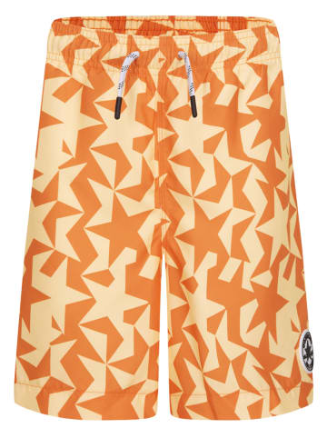 Converse Badeshorts in Orange/ Gelb