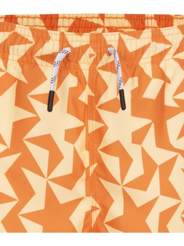 Converse Badeshorts in Orange/ Gelb