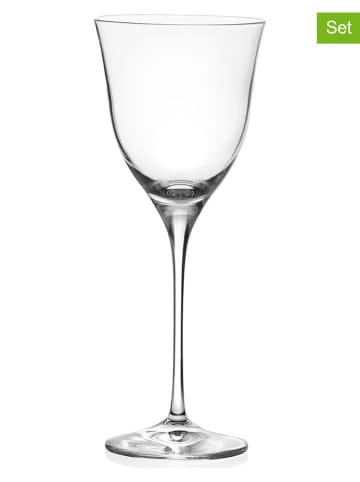 RCR cristalleria 6-delige set: wijnglazen "Sabina" - 240 ml