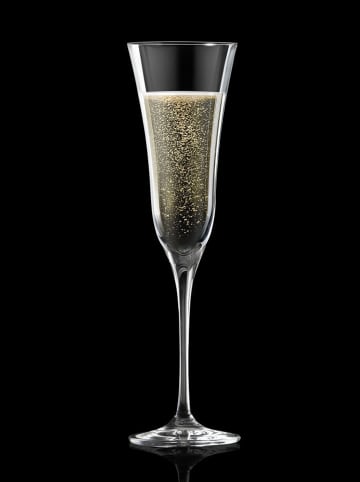 RCR cristalleria 6er-Set: Champagnerflöten "Sabina" - 170 ml