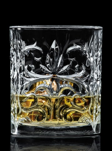 RCR cristalleria 6er-Set: Whiskygläser "Tattoo" - 340 ml