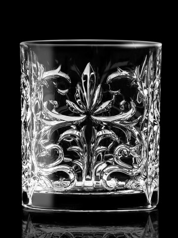 RCR cristalleria 6-delige set: whiskyglazen "Tattoo" - 340 ml