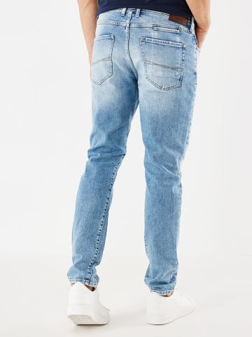 Mexx Dżinsy - Tapered fit - w kolorze błękitnym