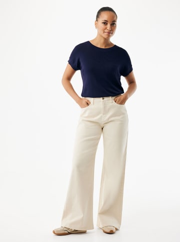 Mexx Spijkerbroek - wide leg fit - crème