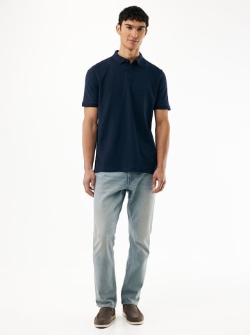 Mexx Koszulka polo "Bogie" w kolorze granatowym