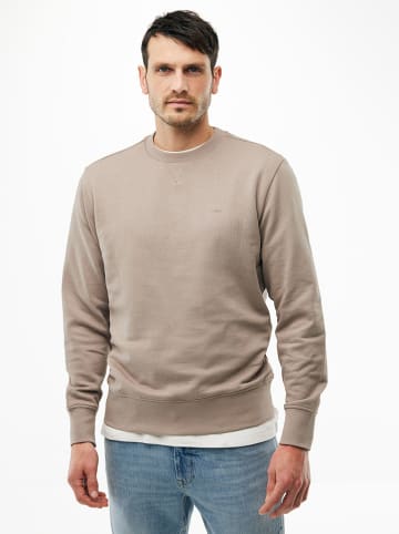 Mexx Sweatshirt "Eiger" in Taupe